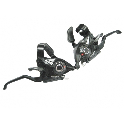 Manete integrate Shimano ST-EF51 3X8 viteze