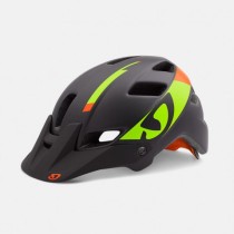 Casca Giro Feature Matte Black Lime Flame – 2016