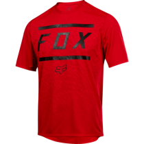 Tricou FOX Ranger SS Bars Bright Red